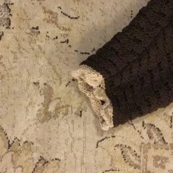 Eddie Bauer hooded zip front sweater, sz L - Picture 3 of 4